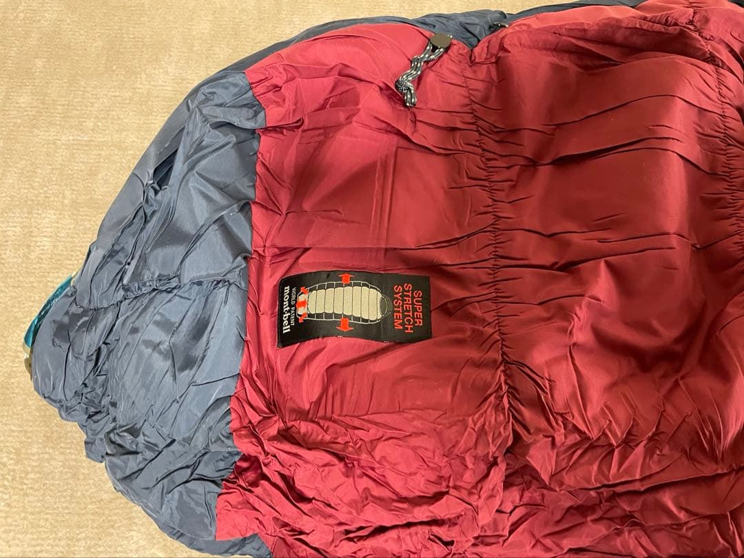 mont-bell モンベル Burrow Bag 寝袋 シュラフ 新品／未使用