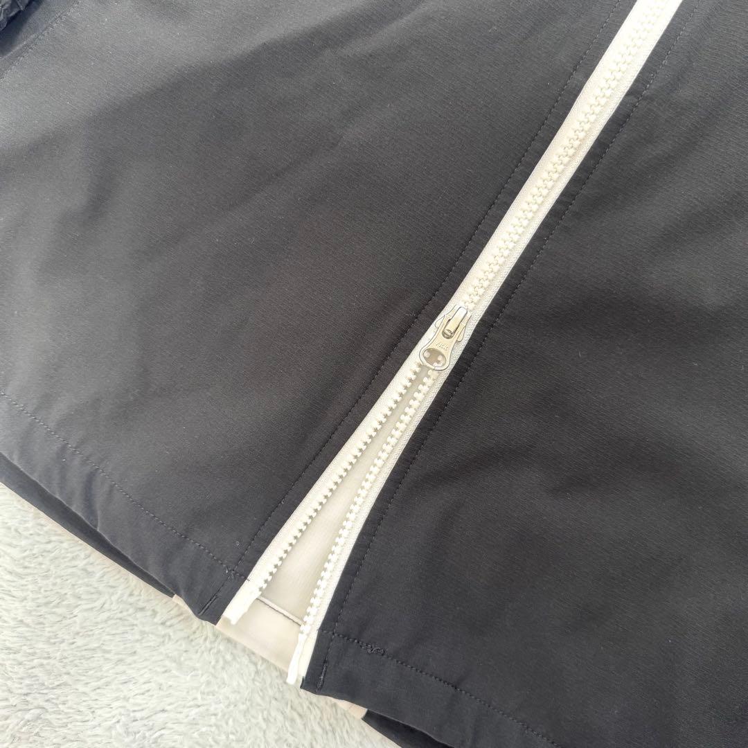 muta MARINE MOVEFIT ストレッチ ダブルジップ パーカー 黒