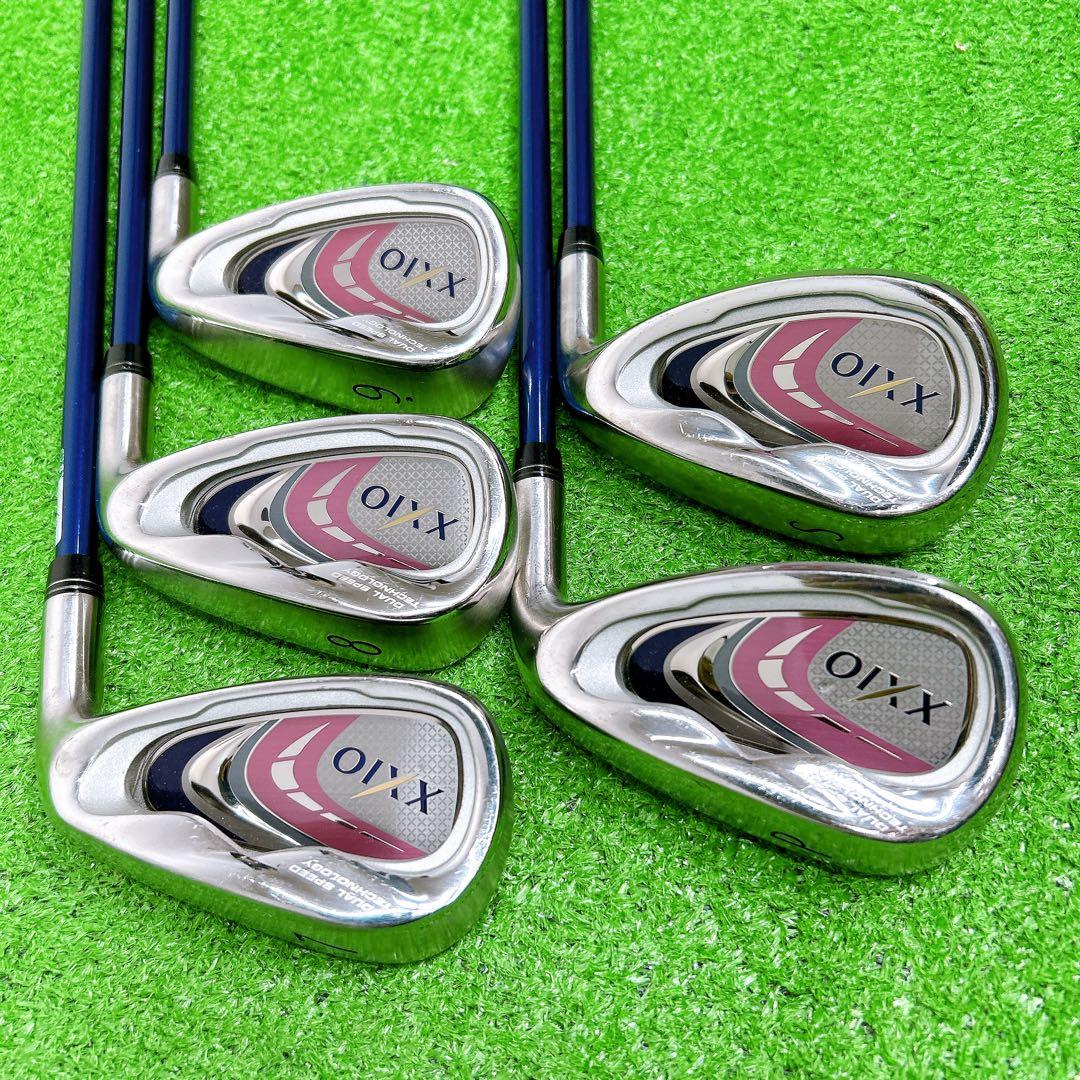 【大人気】XXIO ゼクシオ 9代目 MP900 レディースアイアン 5本 A