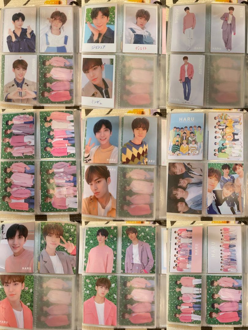 seventeen トレカ　トレンディングカード