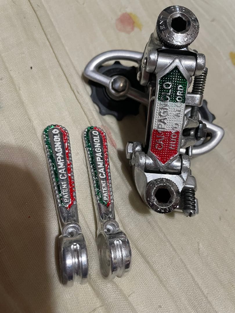 Campagnolo Record フロントWレバーリアディレイラーセット