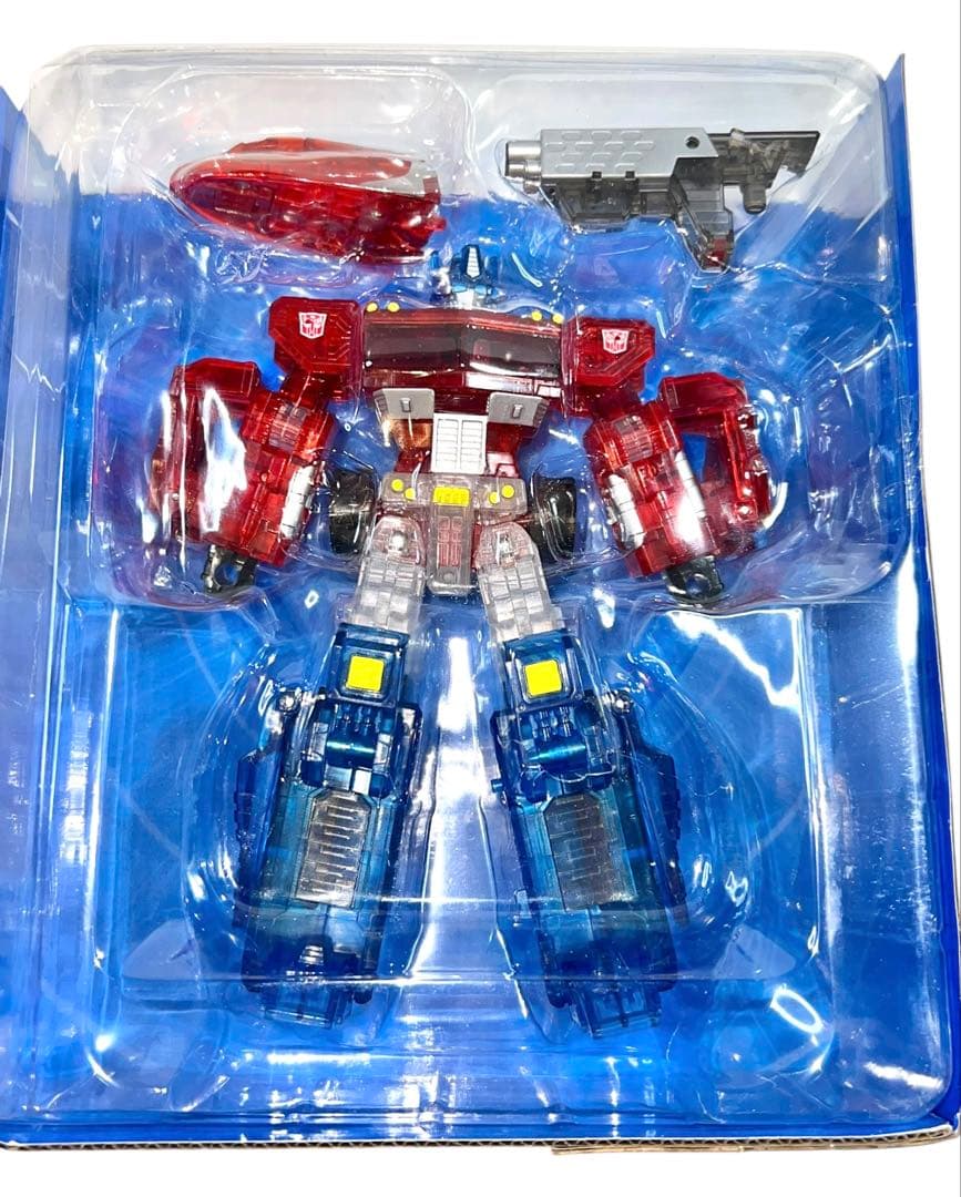 デッドストック　ほぼ未使用　コンボイ クリアVer 変形! トランスフォーマー