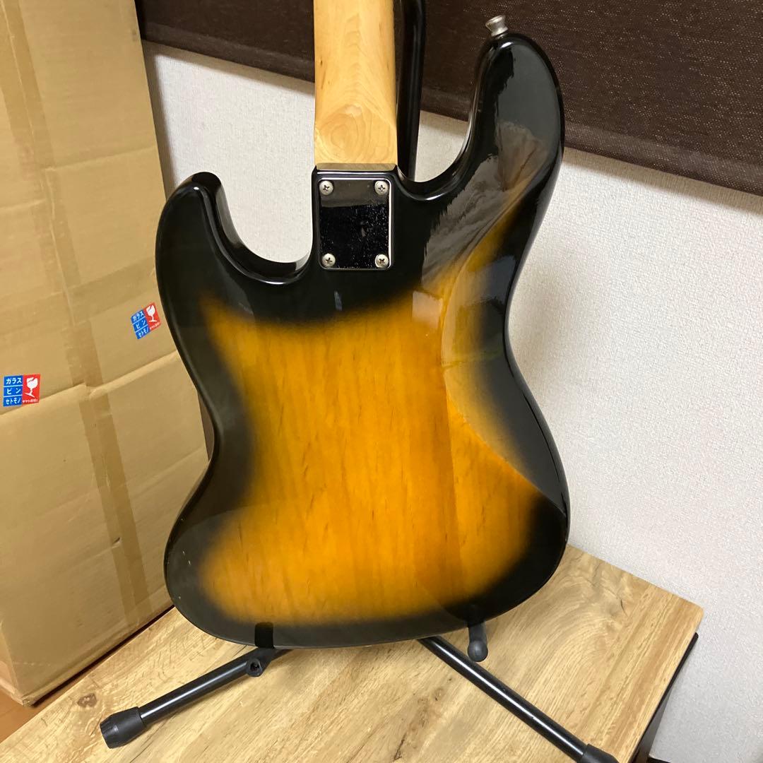 初期ロゴ　バッカス　ユニバース　BJB-300M 改ジャズベース　美中古品