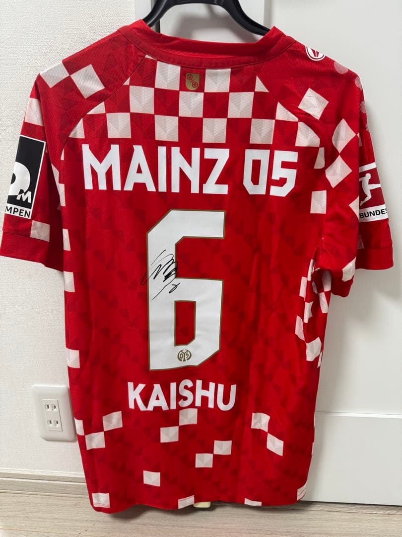 だいすけ　MAINZ 05 佐野海舟　実使用ユニフォーム　サイン入り