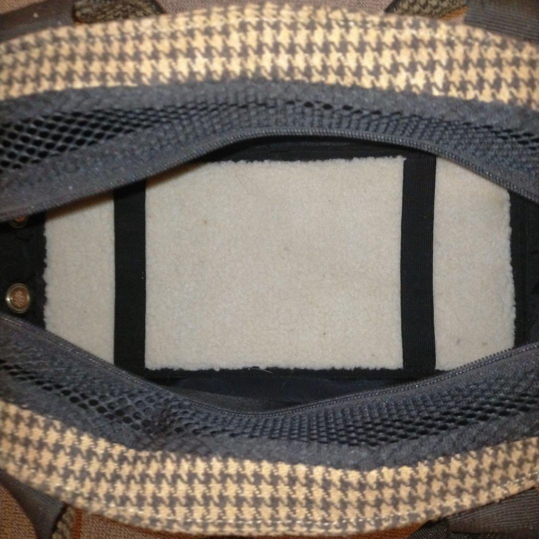 中型犬用チェック柄キャリーバッグ ドッグ＆キャッツ PIPI