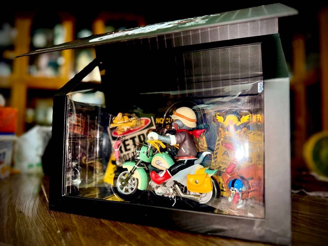 【海外限定】52toys トムとジェリー　バイク　フィギュア