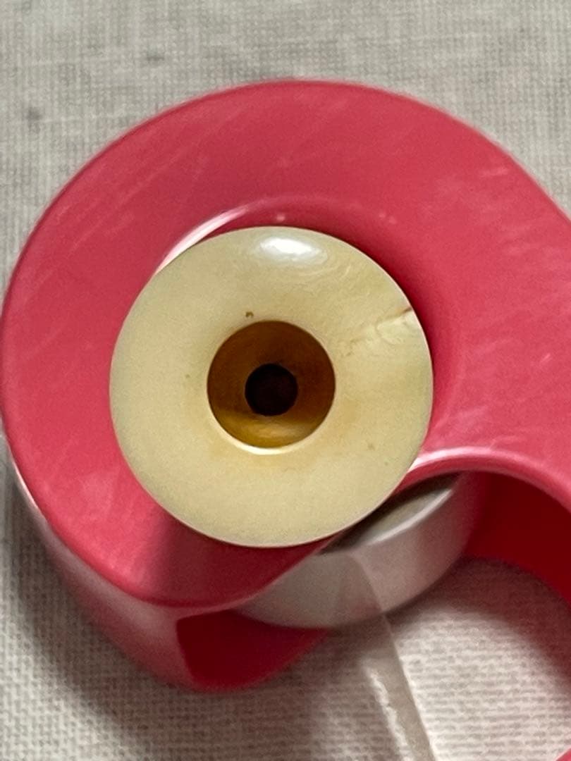 鯨の歯 アイボリー 彫刻入り　煙管