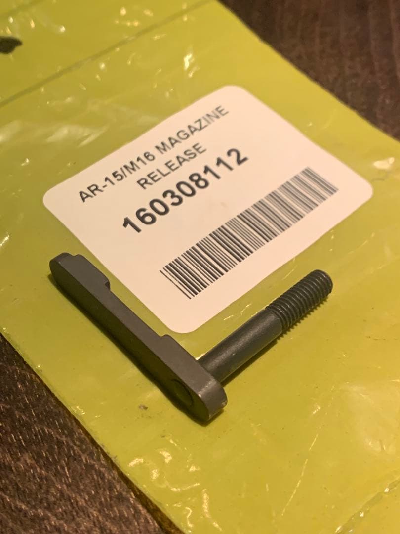 COLT 実物 マガジンリリース　マガジンキャッチ コルト　M4 HK416