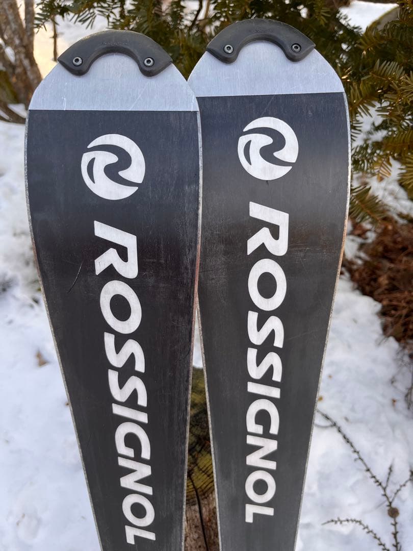 キッズ用ROSSIGNOL スキー板 バインディング付き128cm