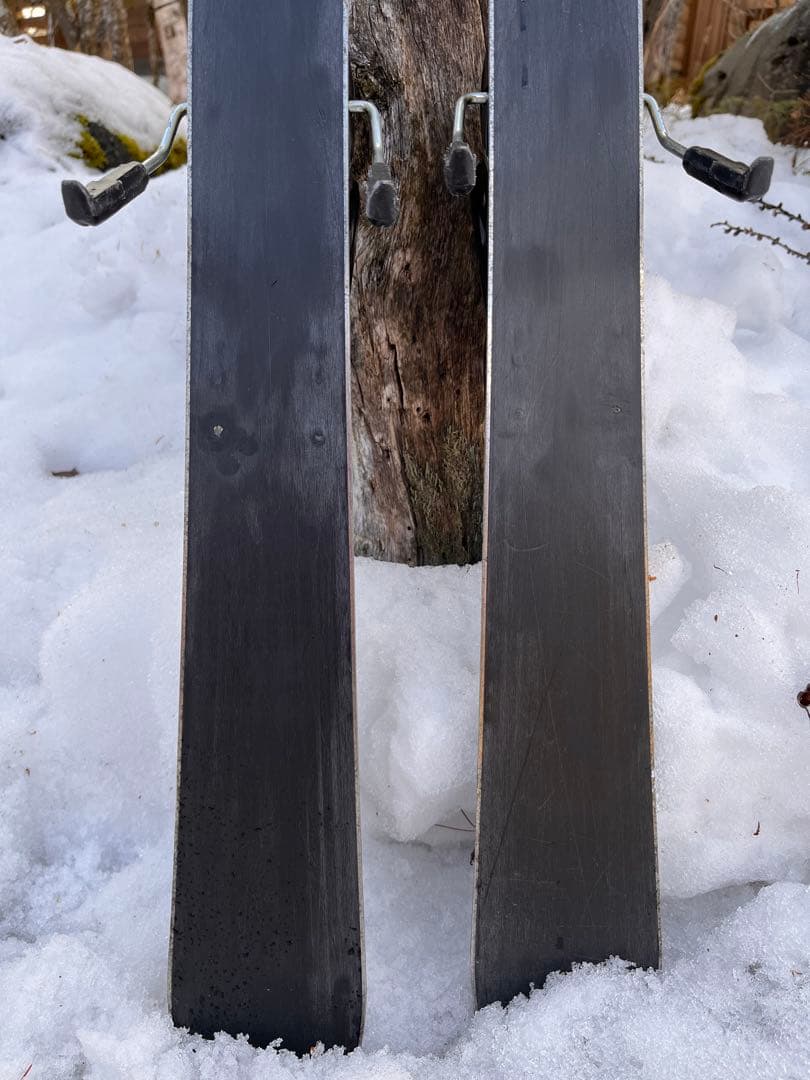 キッズ用ROSSIGNOL スキー板 バインディング付き128cm