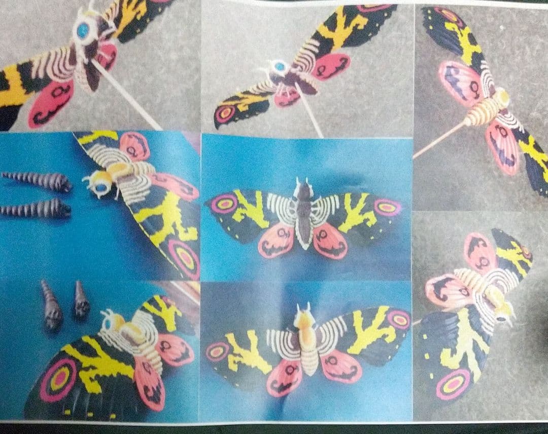 FUTUREWORLD3 モスラ対ゴジラ1961 モスラ 成虫・幼虫2体セット