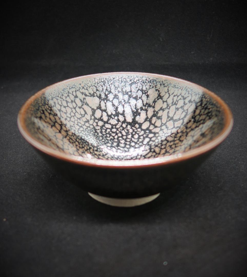 ぐい吞み（酒杯・お猪口）作家物　伊藤順康作　天目　福井県　牛越窯