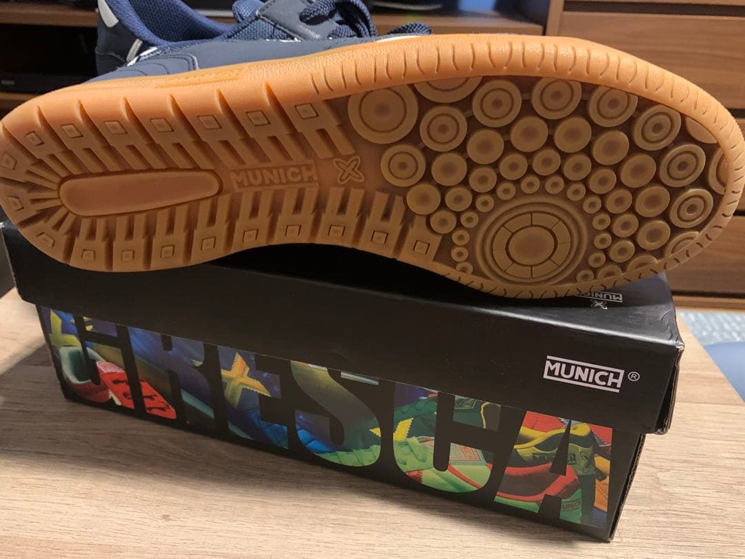 美品 Munich フットサル　ムニック　Gresca インドア　30cm 45