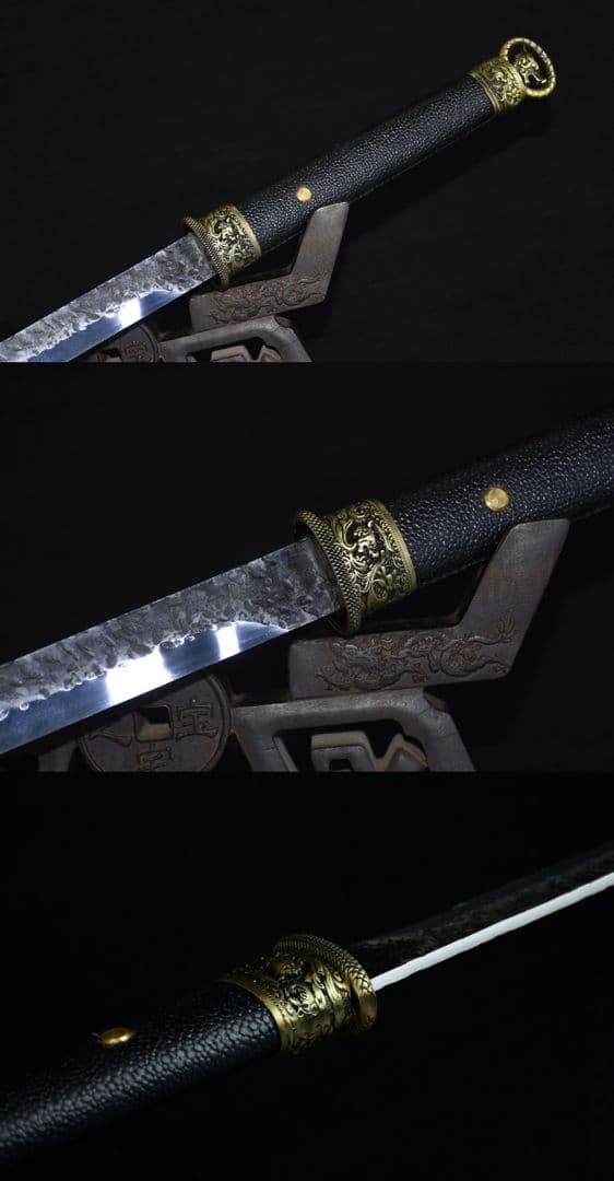 武具　刀装具　日本刀　模造刀   居合刀  環首  唐刀 ペ東来-環首唐刀