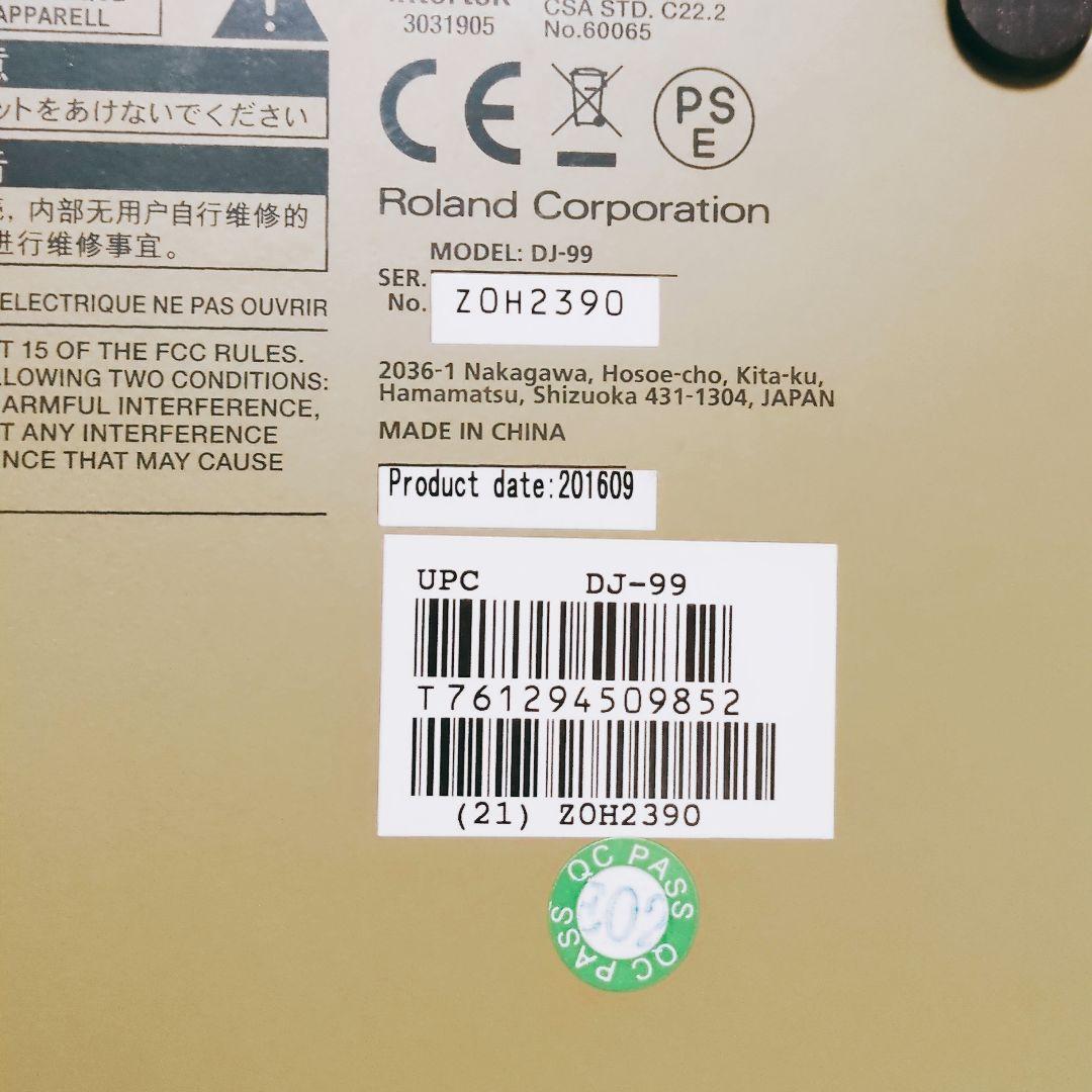 Roland　ローランド　DJ Mixer　DJミキサー　DJ-99