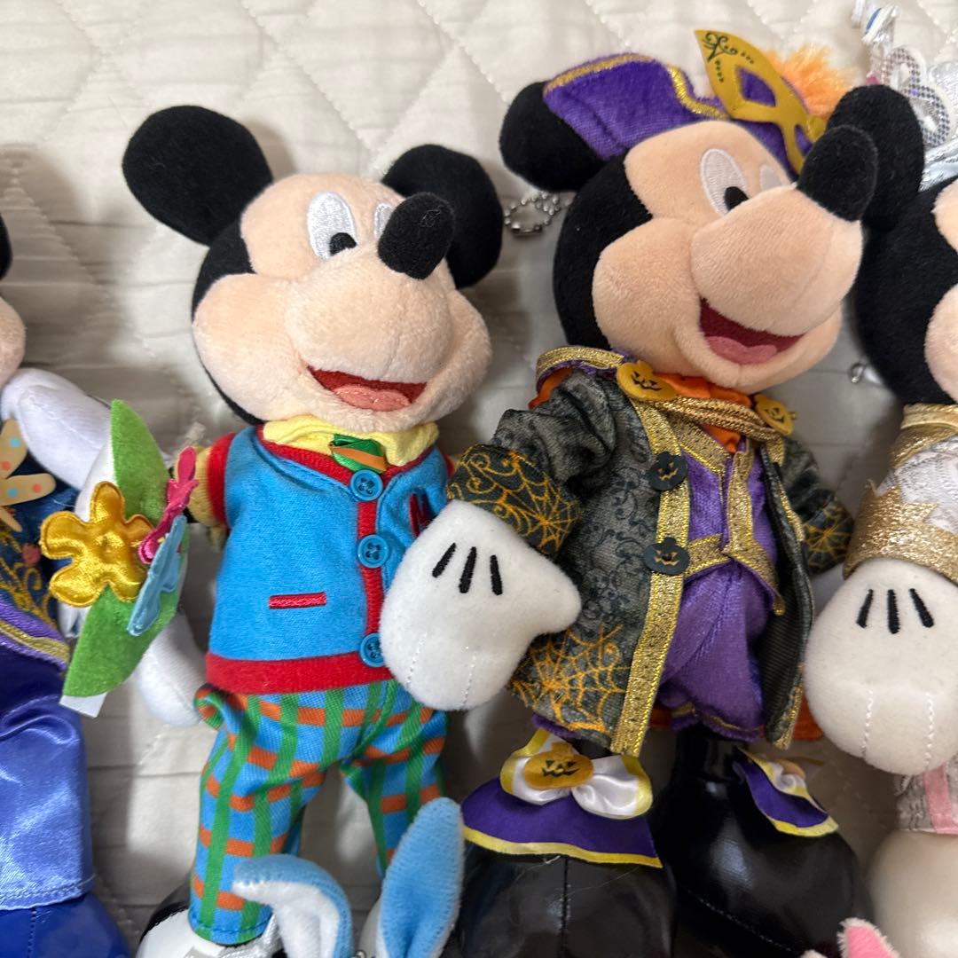 ミッキー ミニー ぬいぐるみバッジ 12体セット バラ売り可 クリスマス