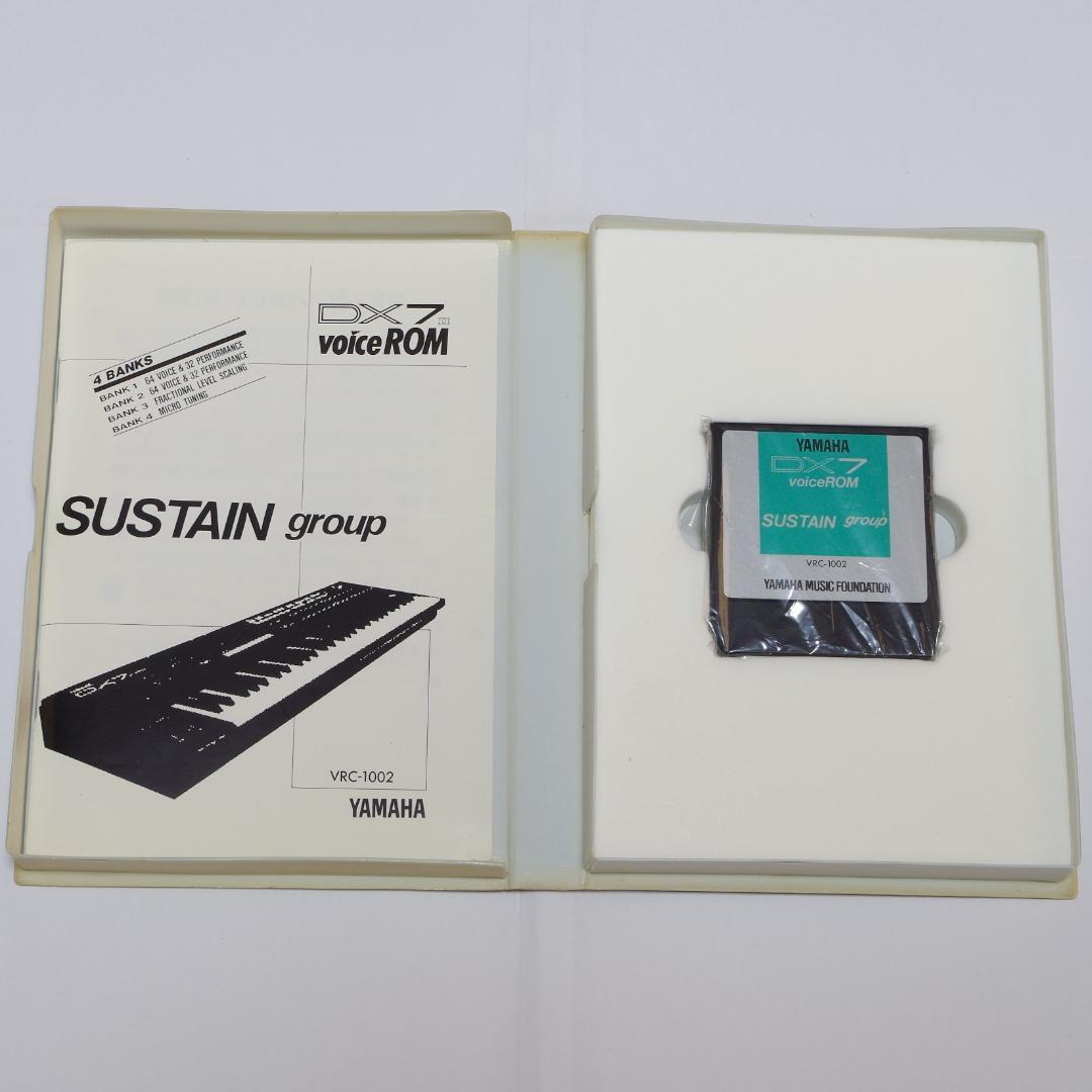 YAMAHA DX7Ⅱ voice ROM VRC-1001,2,3,4,5