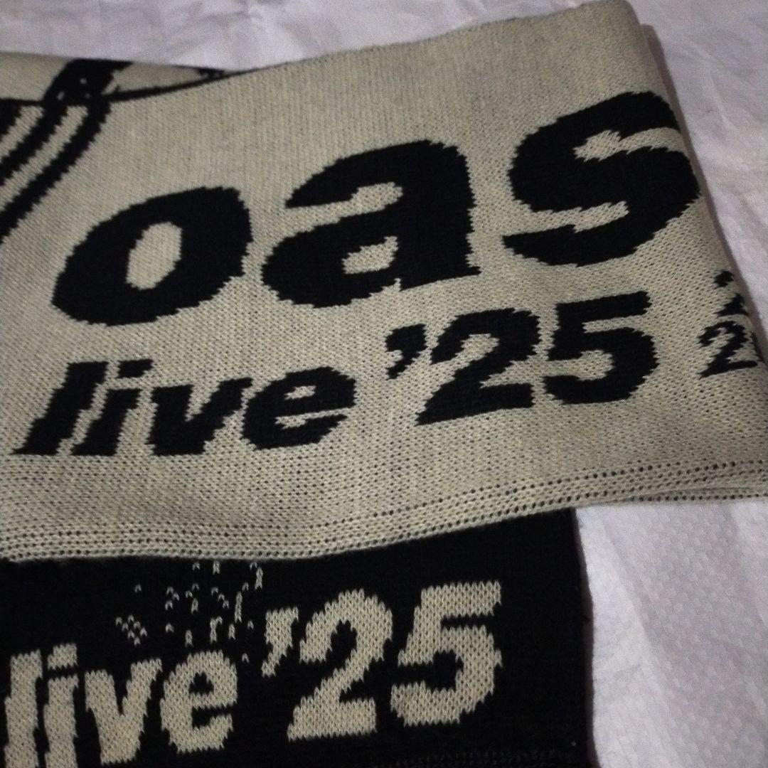 Oasis live'25 ラグビーマフラー