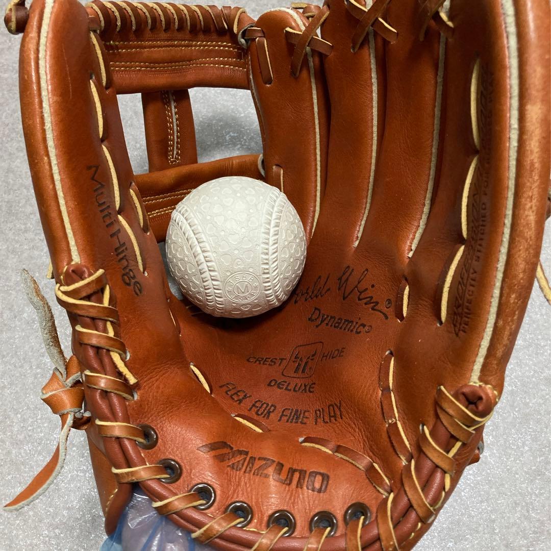 美津濃 青カップ ミズノ 一般 大人用 軟式 野球 グローブ グラブ 激レア品