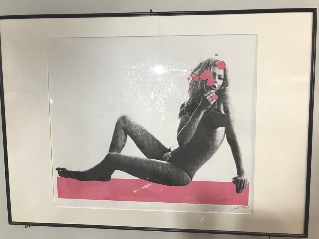 WRONGWROKS ケイトモス　Untitled Kate -pink