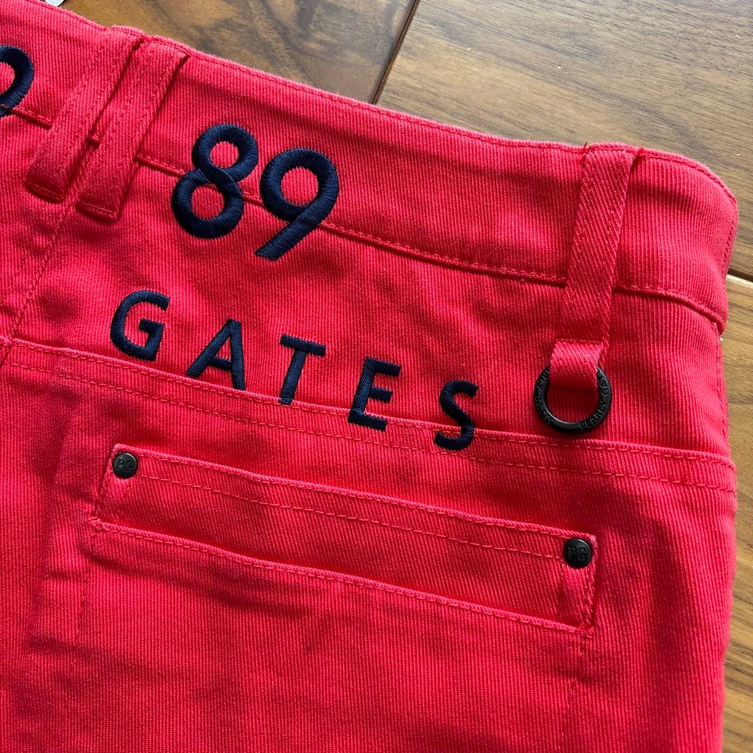 【新品】パーリーゲイツ　サイズ２　レディース　ゴルフスカート　ローズピンク