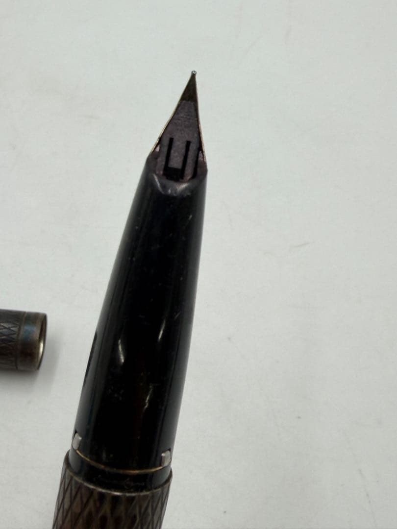 万年筆 ペン先14K585 Sheaffer シェーファー スターリングシルバー