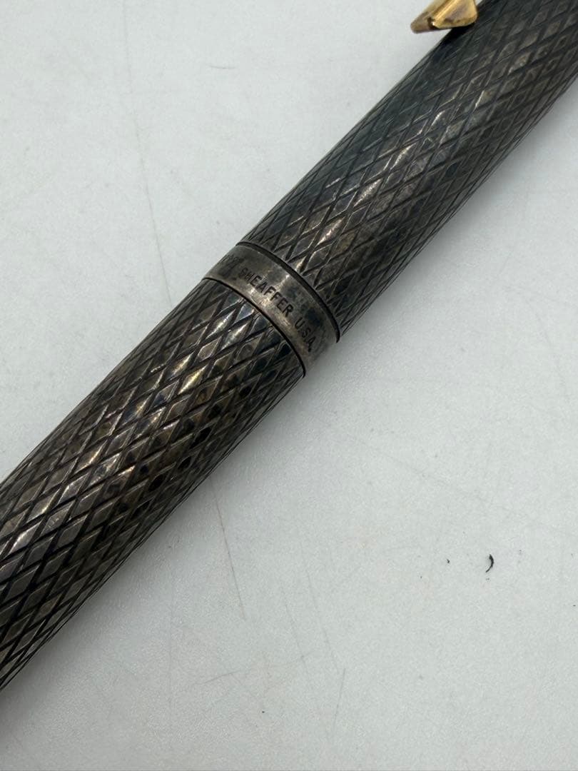 万年筆 ペン先14K585 Sheaffer シェーファー スターリングシルバー