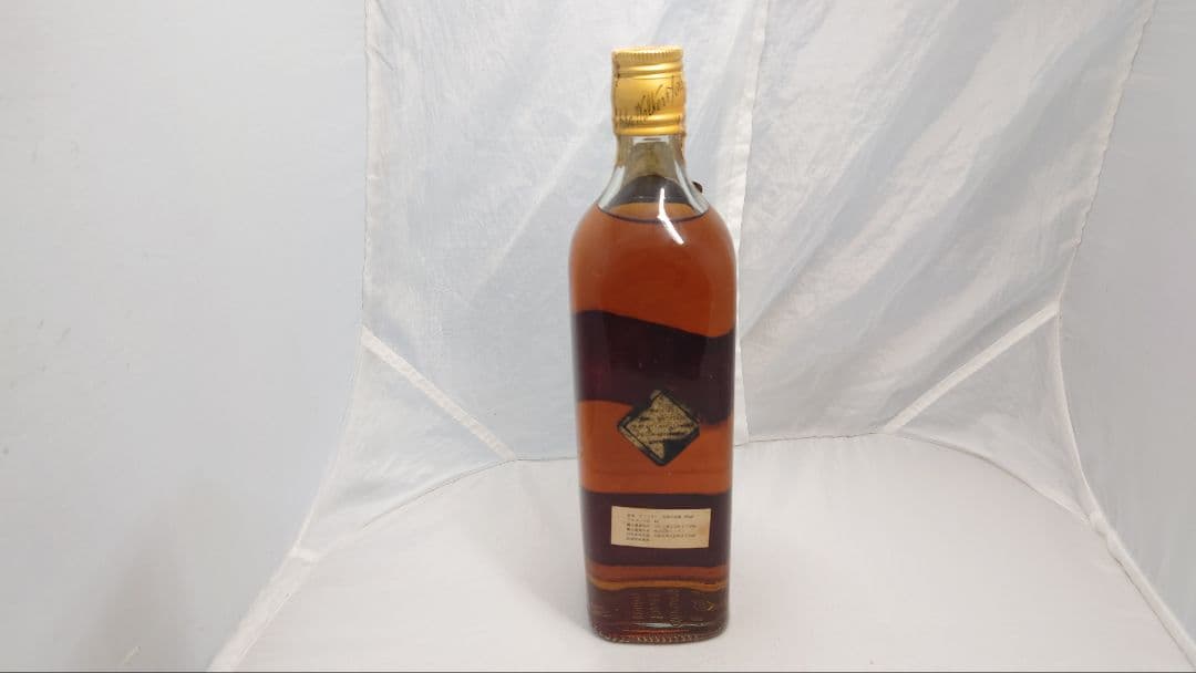 紙封　ジョニーウォーカー　ブラックラベル　１２年　特級　ウイスキー　未開古酒