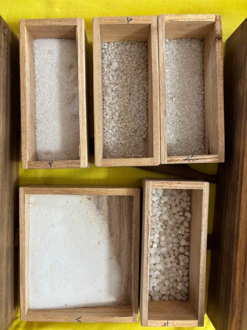 盆石道具　砂箪笥