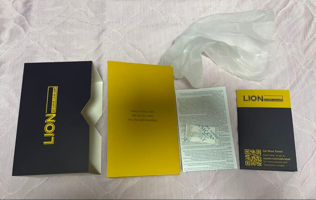 UAFX Lion 68Super Lead Amp (2025年7月新品購入)