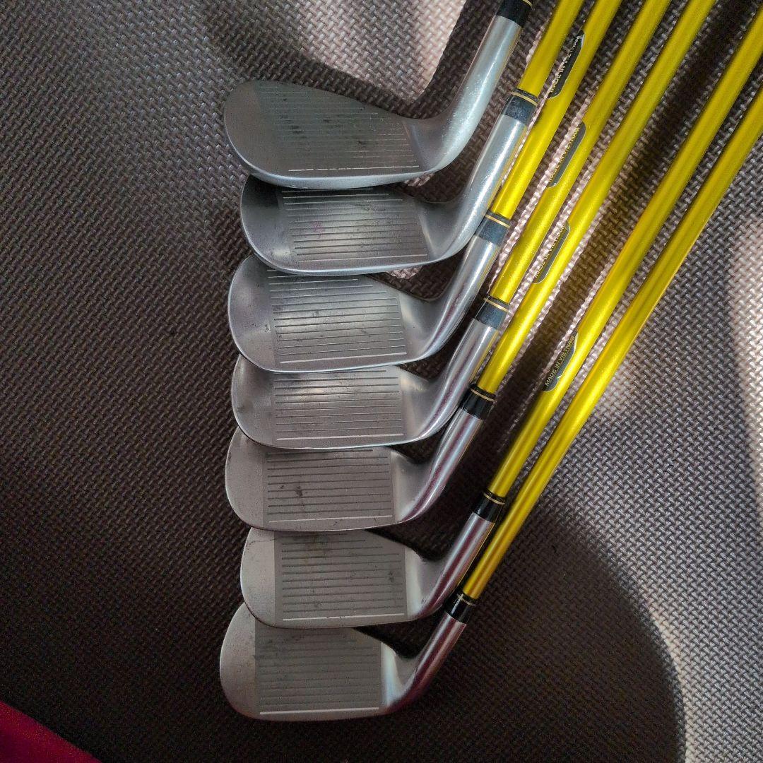 SWORD‐SNIPER XX 。FLEX-SRアイアン 7本セット 春ゴルフに
