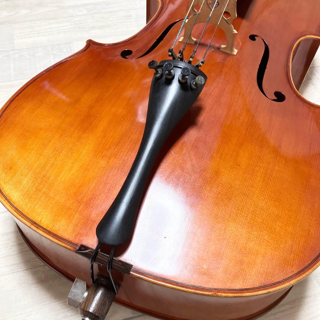 【中古良音】チェロSUZUKI NO.75 4/4サイズ　anno1983