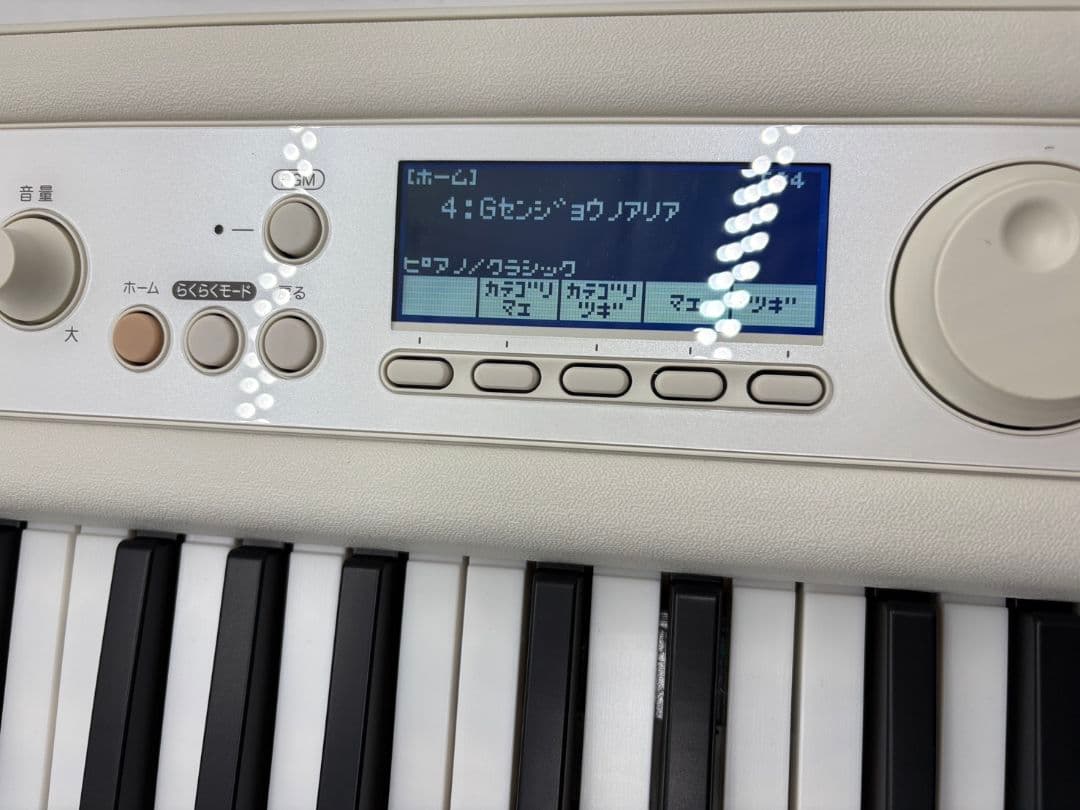 casio カシオ 光ナビゲーション・キーボード LK-526