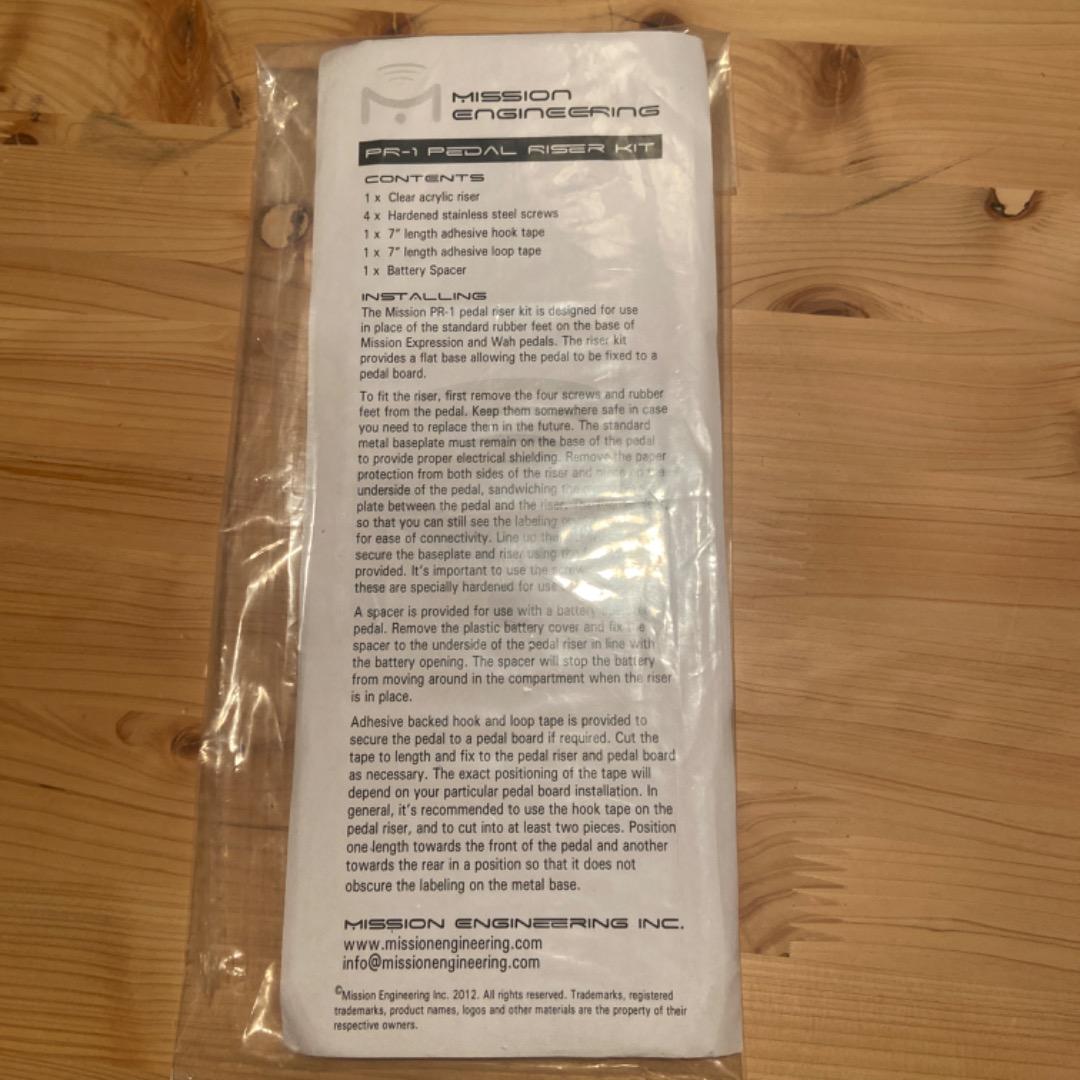 Mission Engineering SP1 ND RISER KIT セット