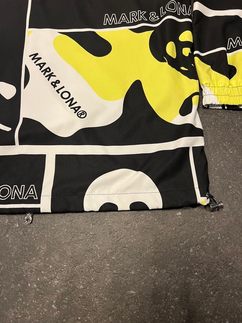 MARK & LONA スカルデザイン ナイロンパーカー　ウィンドブレーカー