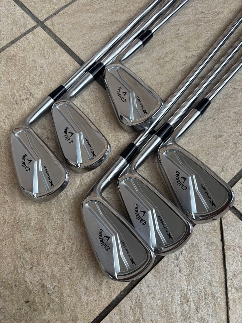 レア 訳あり特値 キャロウェイ　Xフォージドアイアン2024 NSプロ750ネオ