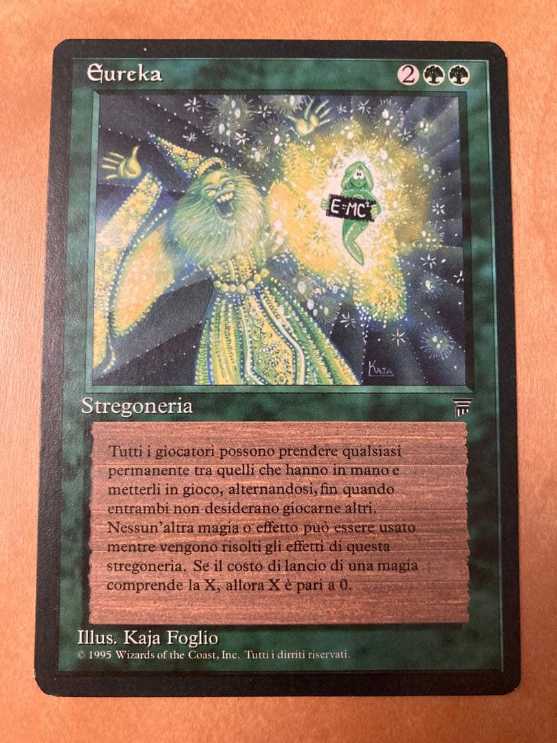 LEG eureka 伊語　1枚 MTG 再録禁止 legends エウレカ