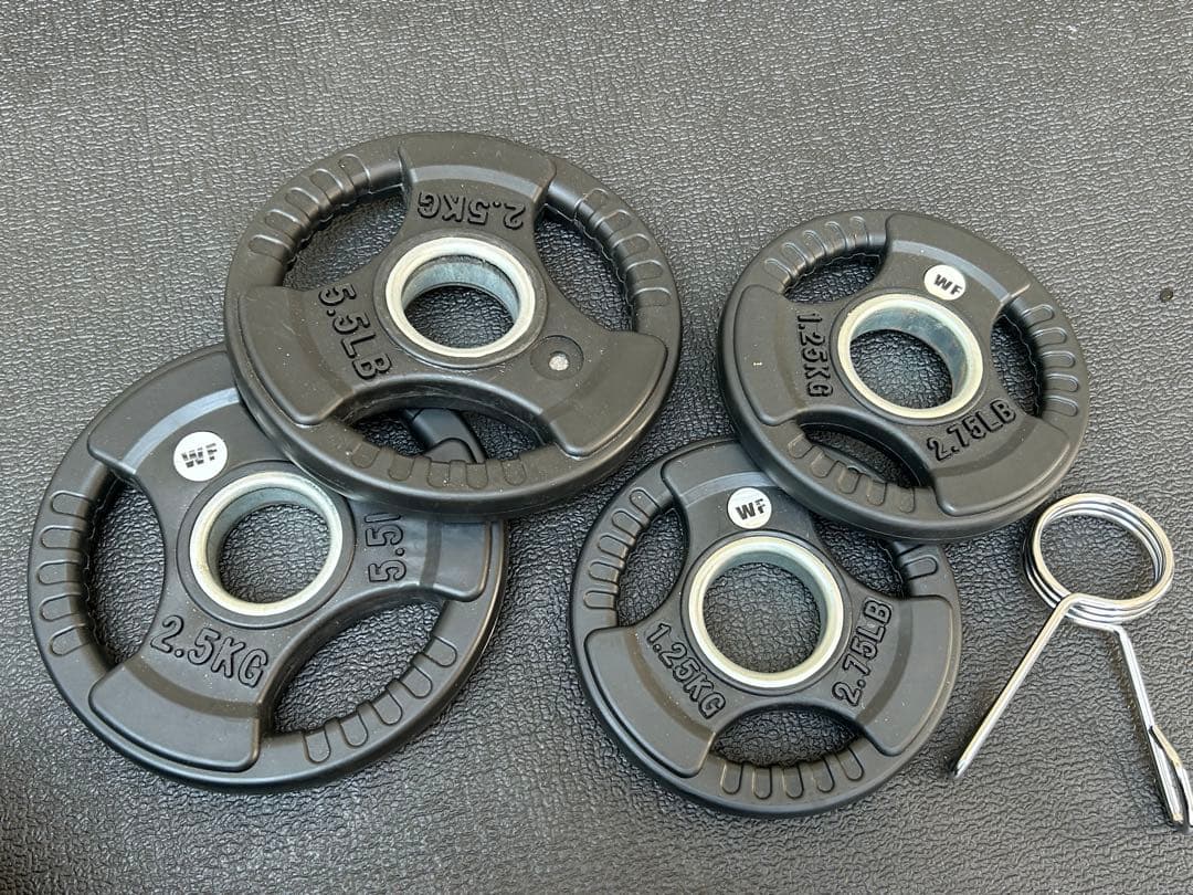 バーベルセット　　ワイルドフィット　プレート35キロ ＋ 120cmシャフト