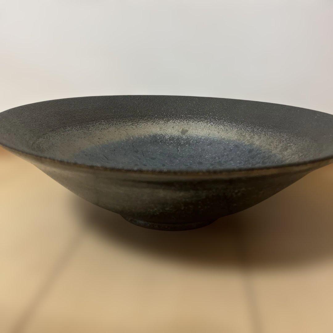 益子焼　河原健雄作　大皿