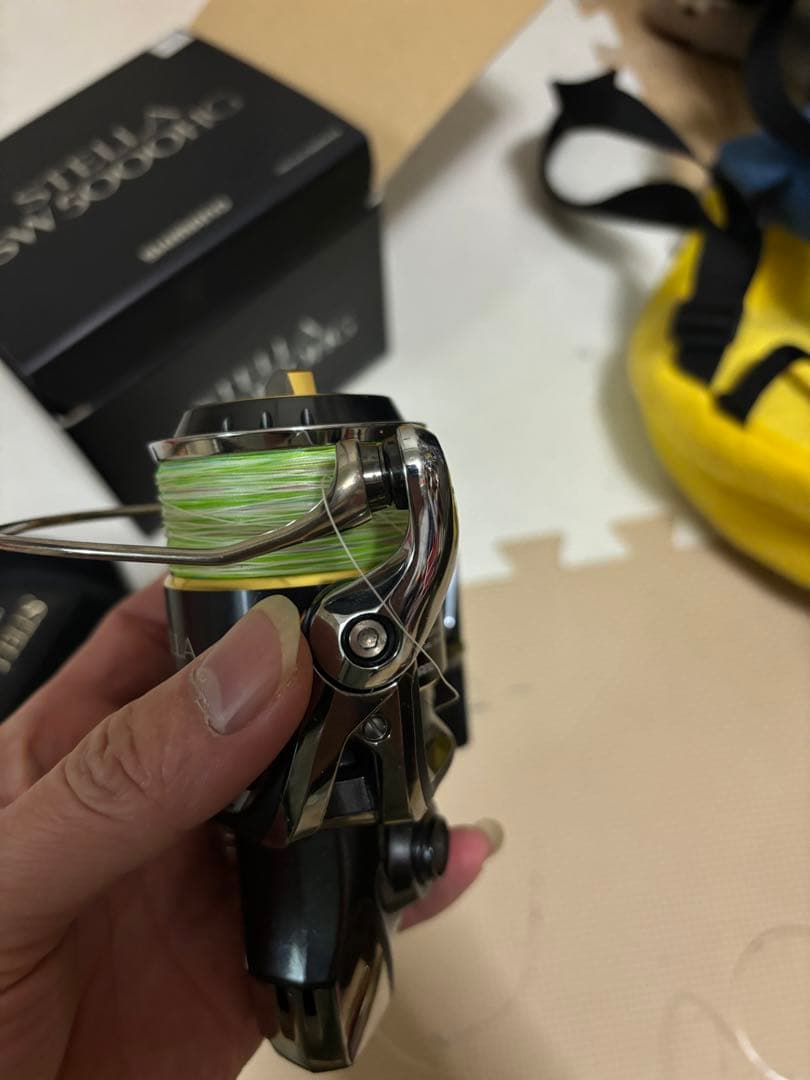 13STELLA sw5000hg スピニングリール