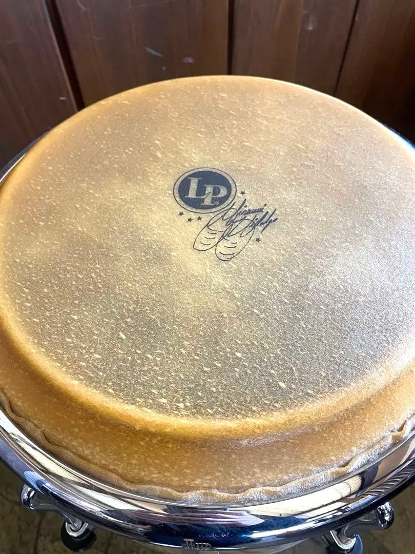 【値下げ】LP PALLADIUM コンガ ペア ケース付 チャイム・シンバル付