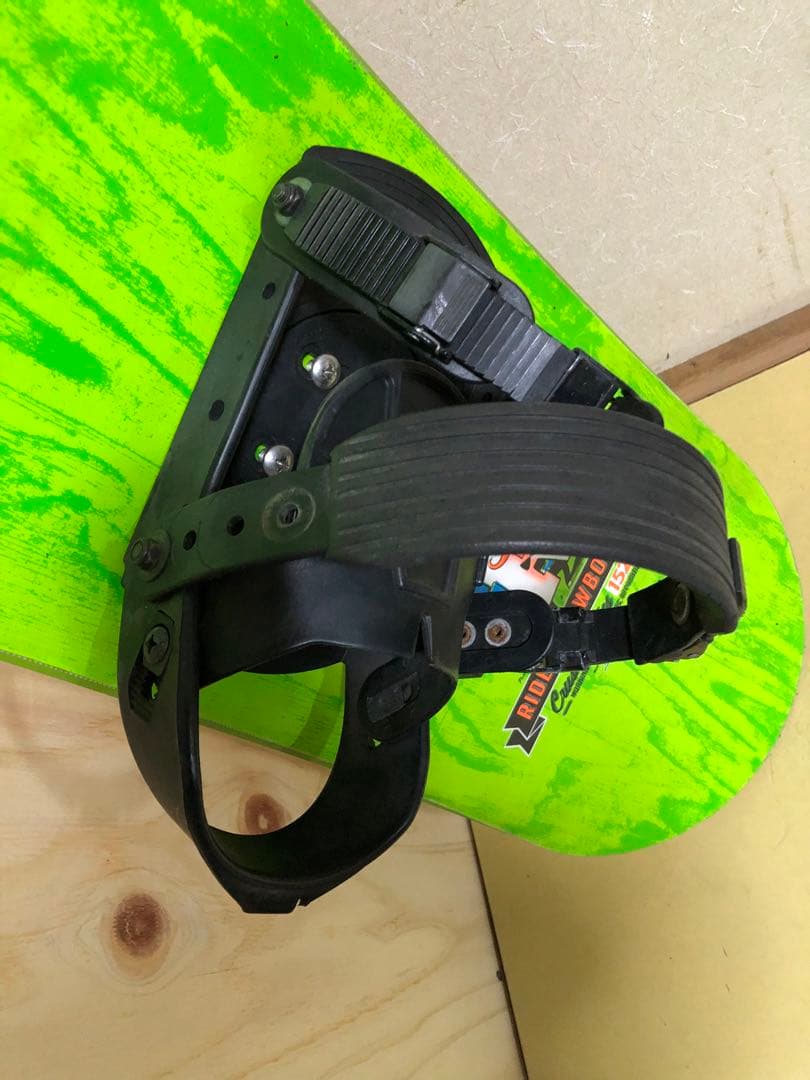 最終値引き　RIDEクラッシュスノーボードビンディングセット