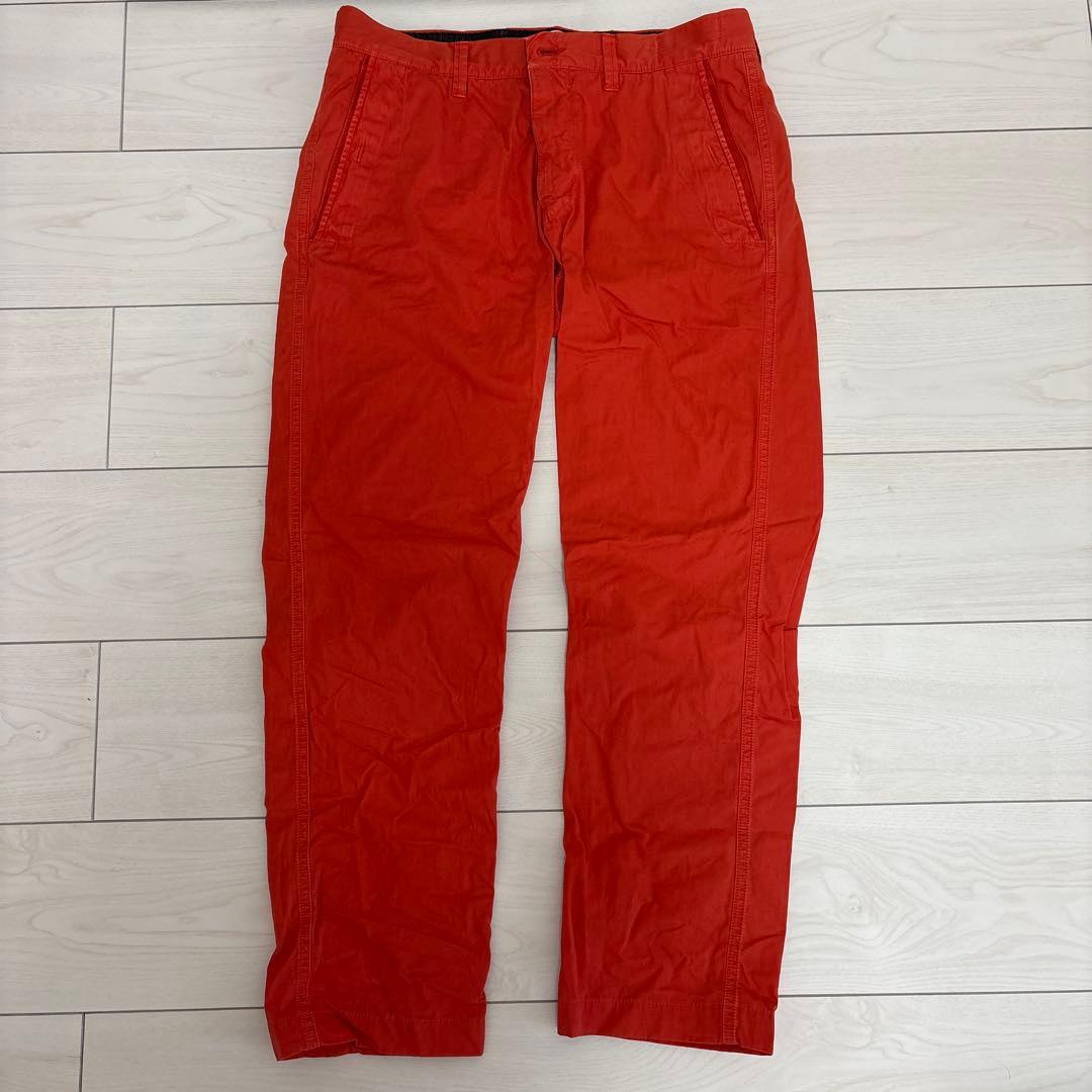 ストーンアイランド STONE  オレンジ パンツ