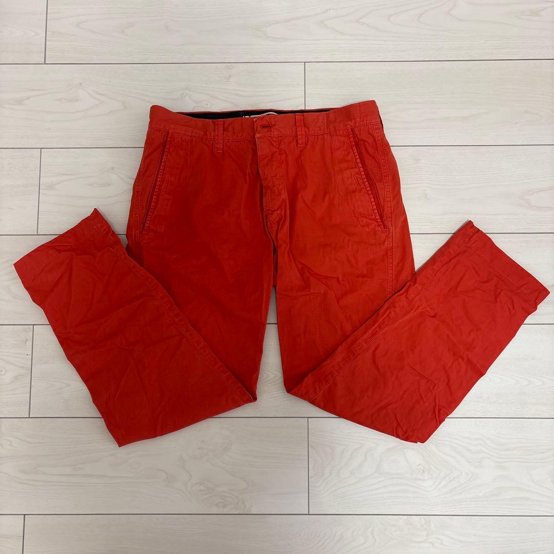 ストーンアイランド STONE  オレンジ パンツ