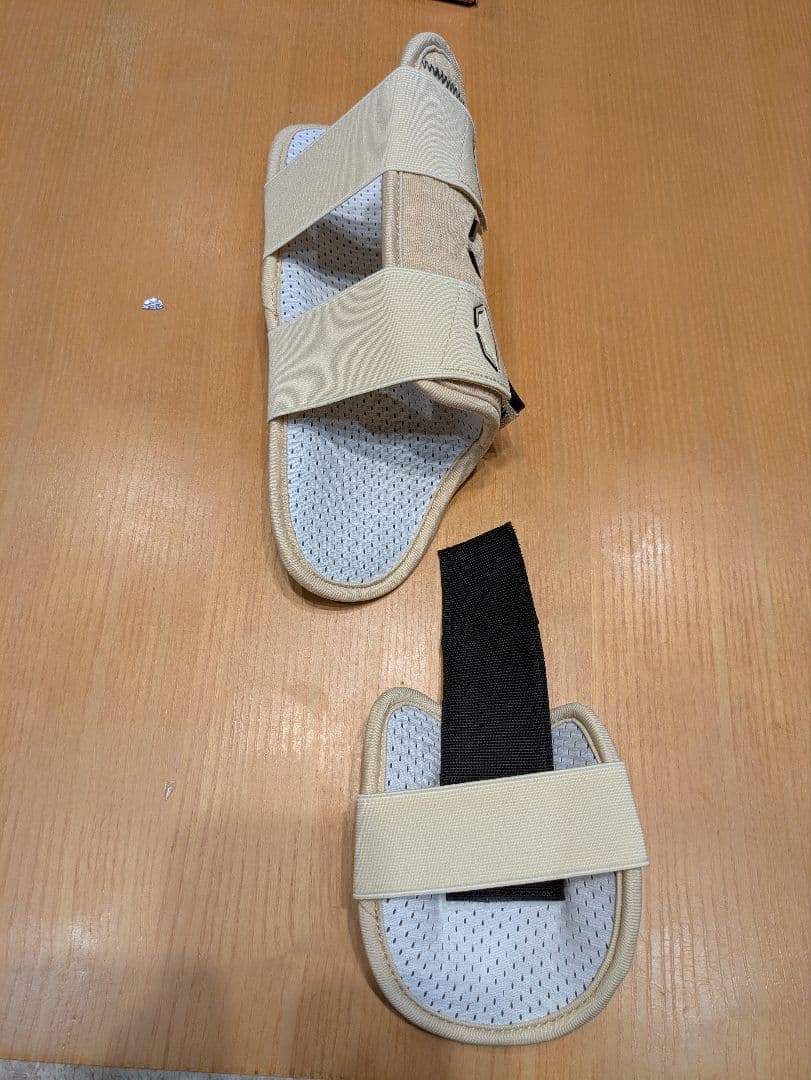 evo shield エボシールド レッグガード 左打者用 サンドカラー