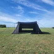 ☆値下げ☆キャンピングクラブクリードⅡブラックグランドシート付き