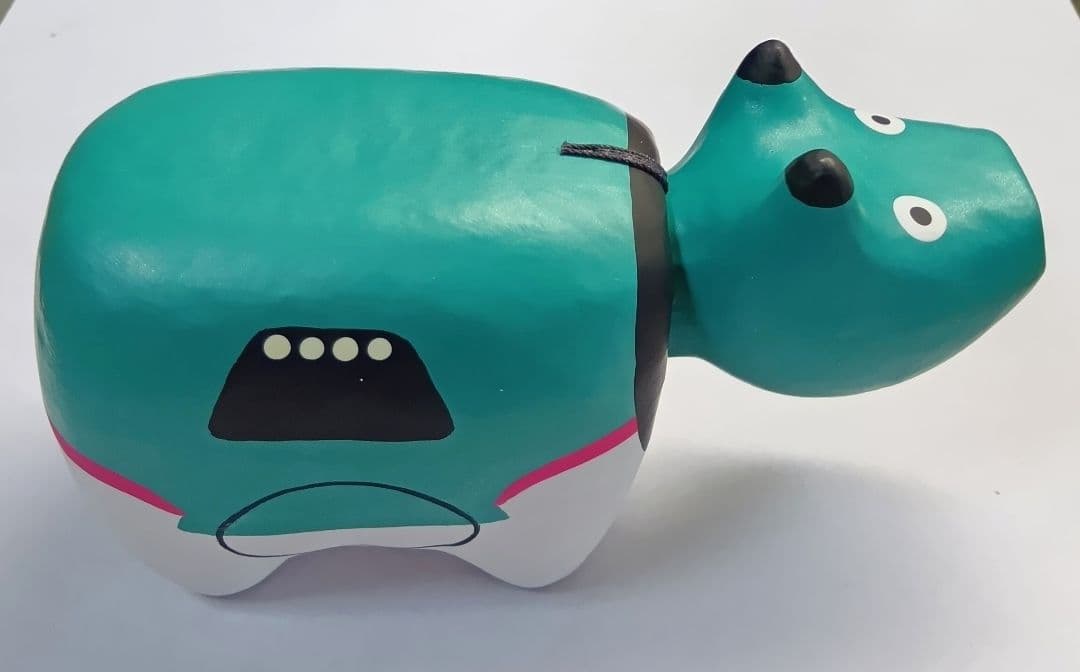 炎*い様 新品　野沢民芸　赤ベコ　新幹線　3号　3個セット