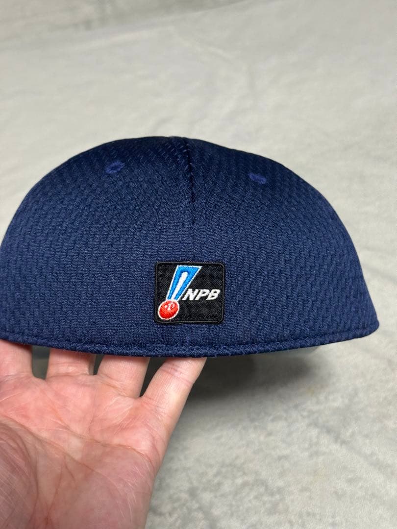 オリックスブルーウェーブ　キャップ　55cm ミズノプロ　MIZUNO