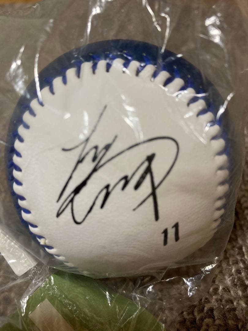 大谷翔平　サインボール　Shohei Ohtani autograph