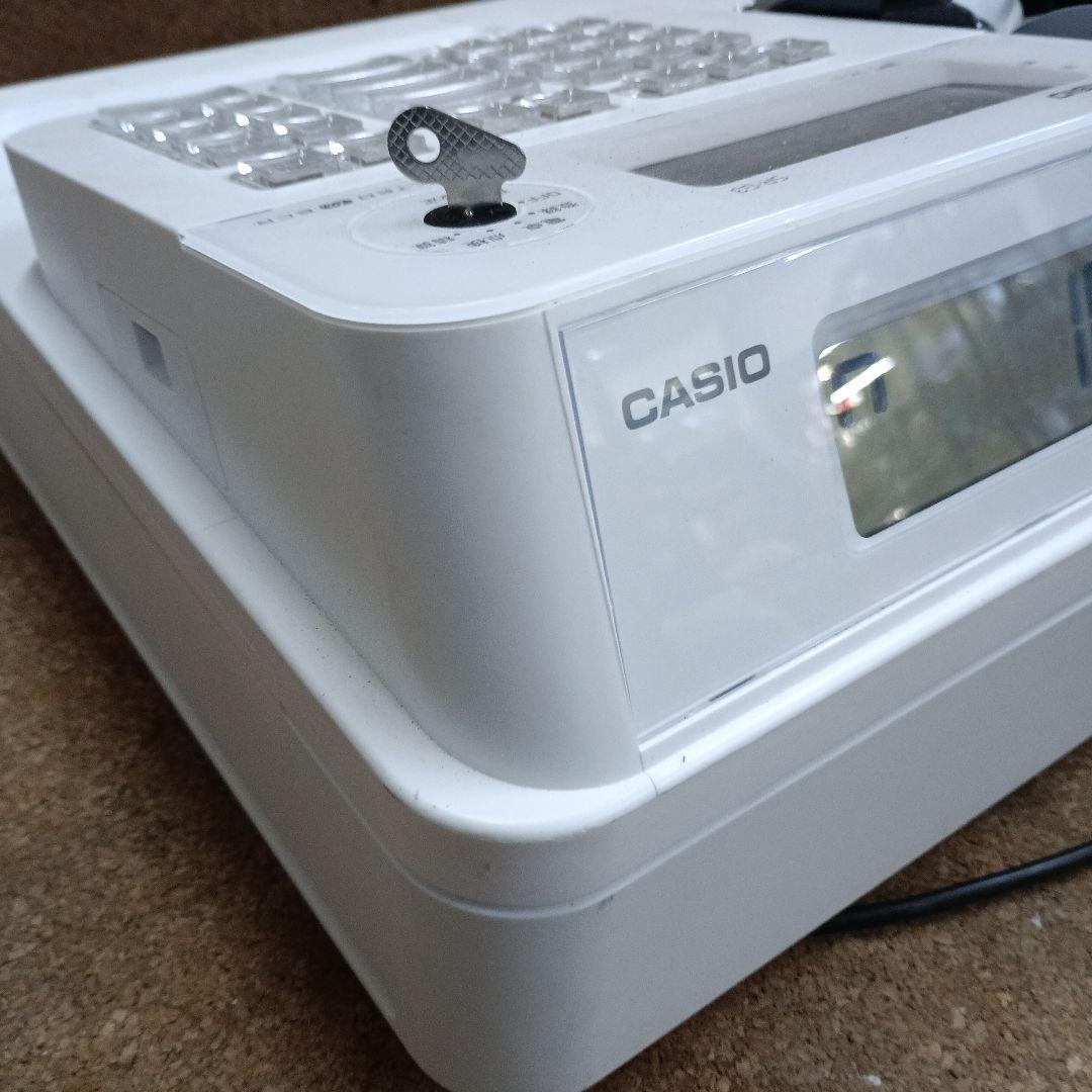 ひ*ろ様 ３２１５）カシオレジスター　SR-G3-WE